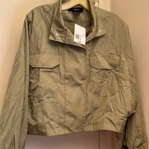 Forever 21 green jacket size small